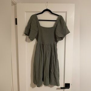 Madewell Olive Green Women's Dress